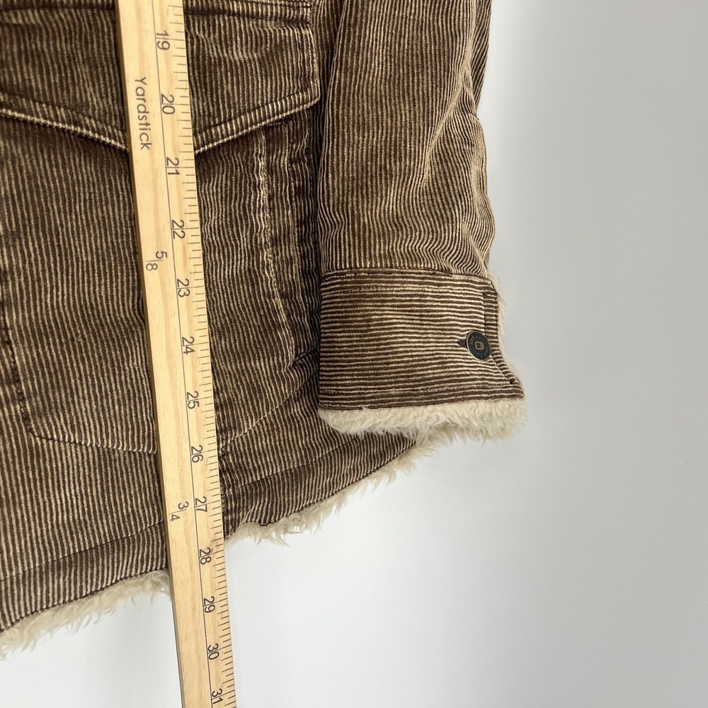 BKE Buckle Corduroy Jacket Mens M Sherpa Lined Trucker Western Rodeo Cowboy LS - Picture 9 of 10